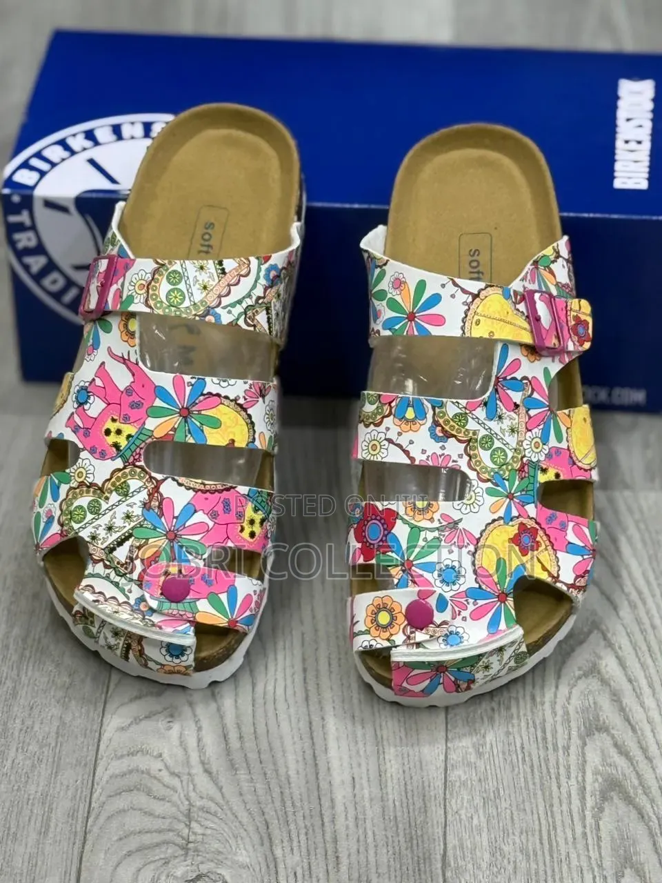 Ladies Birkenstock Multicolored Sandals