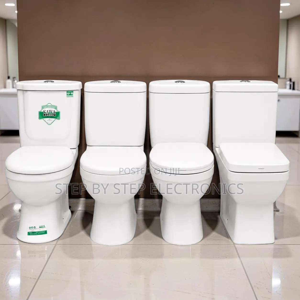 Water Saving Dual Flush Ceramic Toilet for Modern Bathrooms