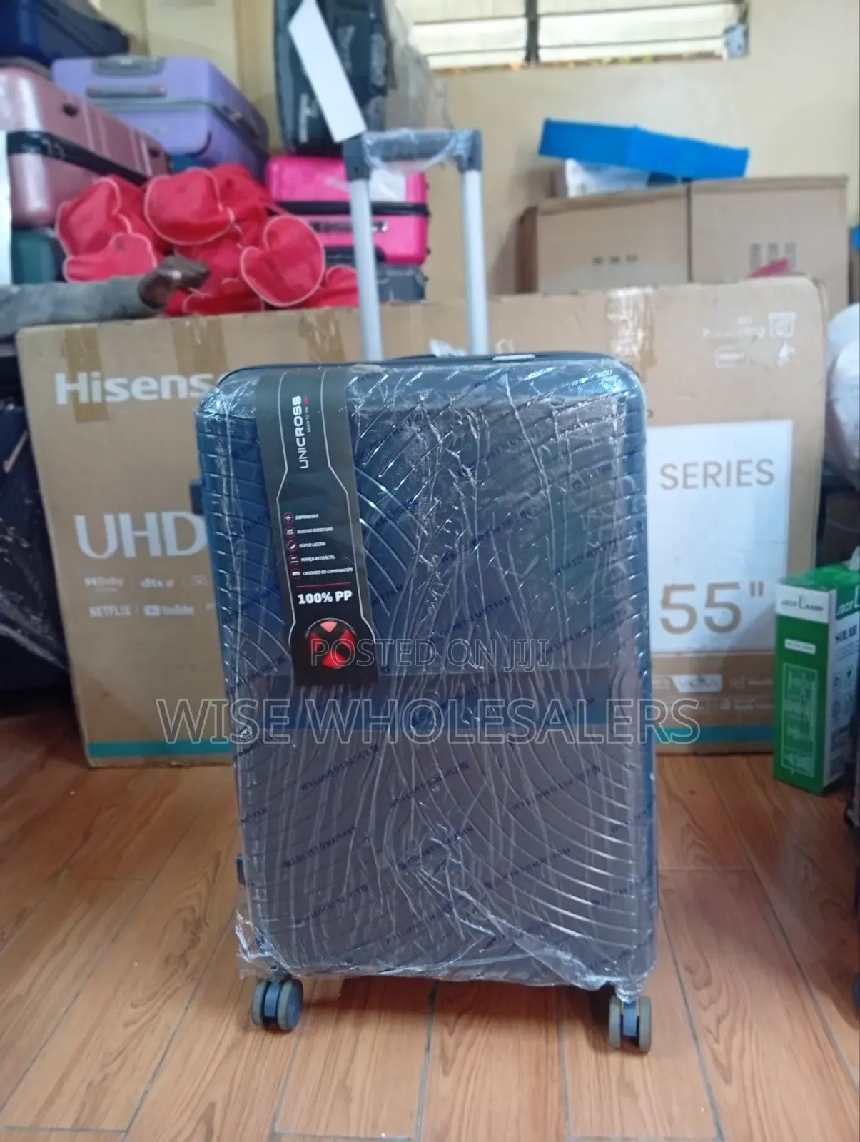 Unbreakble Luxurious Rubber Suitcase Large