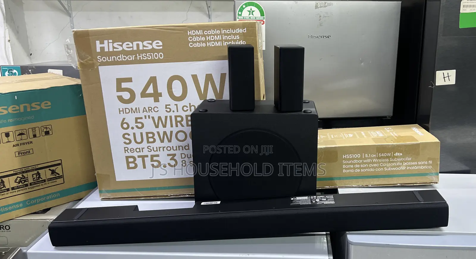Hisense Soundbar 540 Watts 5.1 Channel HS5100