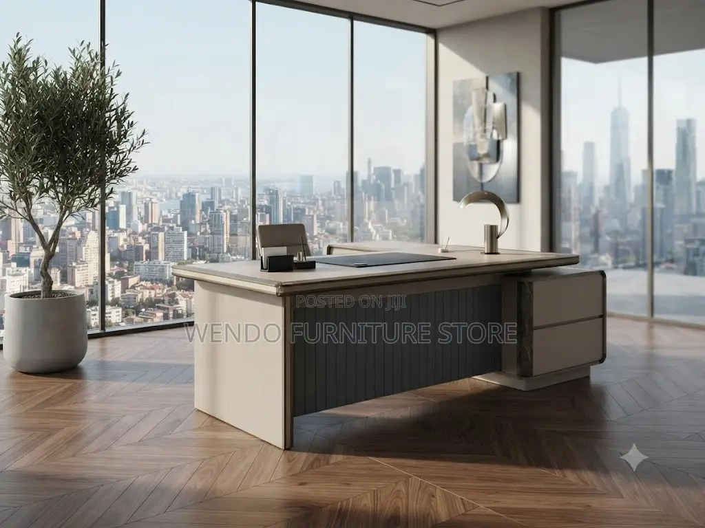 Office Desk; 2 Meters Executive Modern Virtual Desk