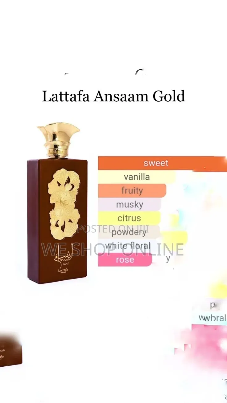 Lattafa Ansaam Gold ,100ml