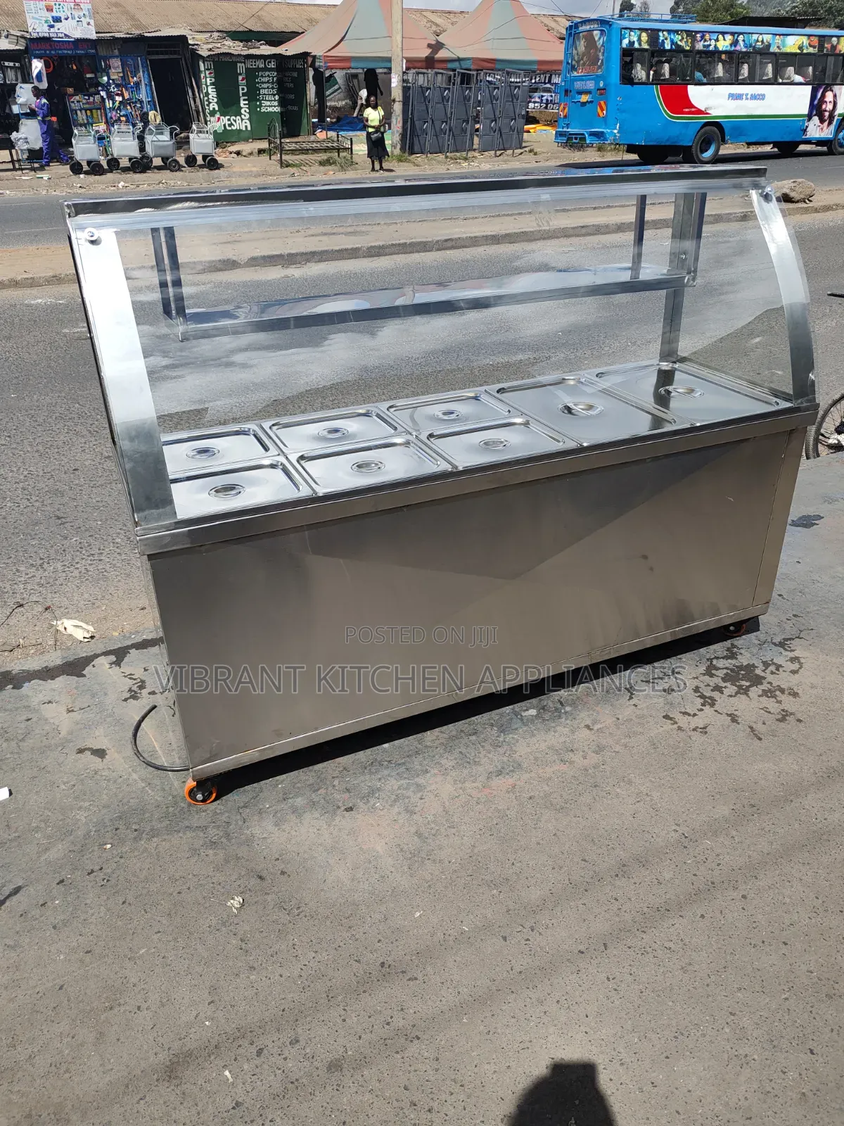 Food Warmer With Canopy