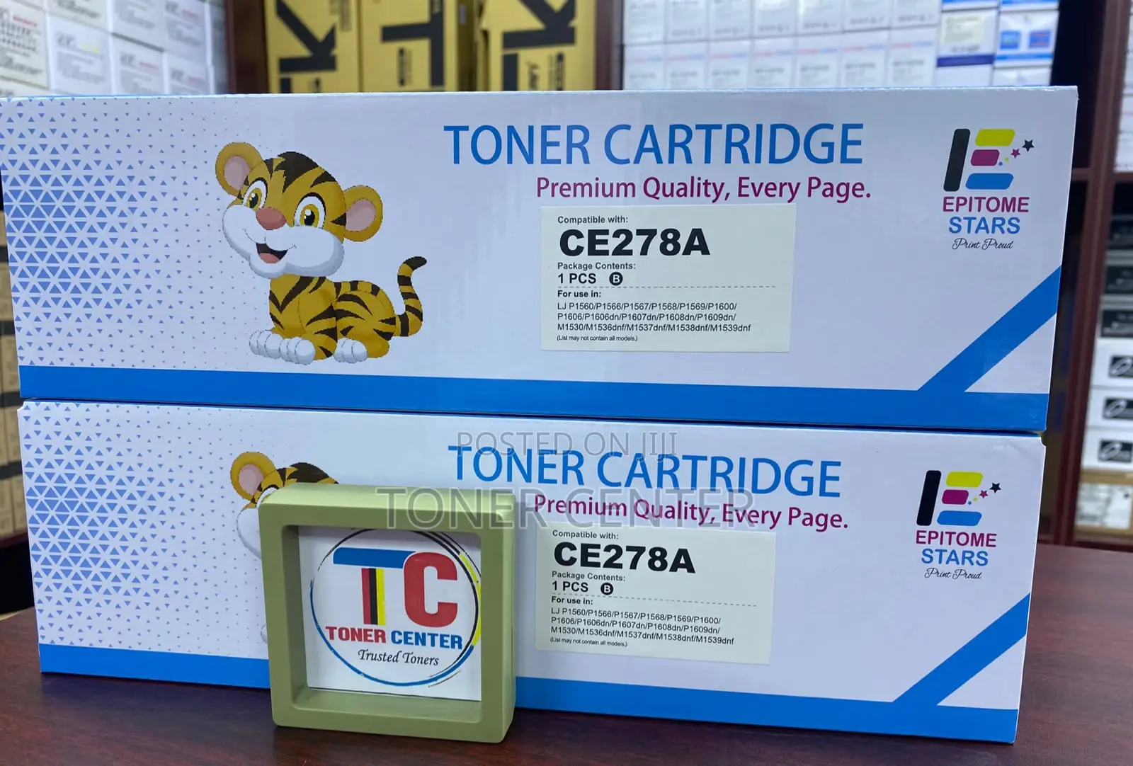 Epitome Stars High-Performance HP 78A (CE278A) Black Toner Cartridge