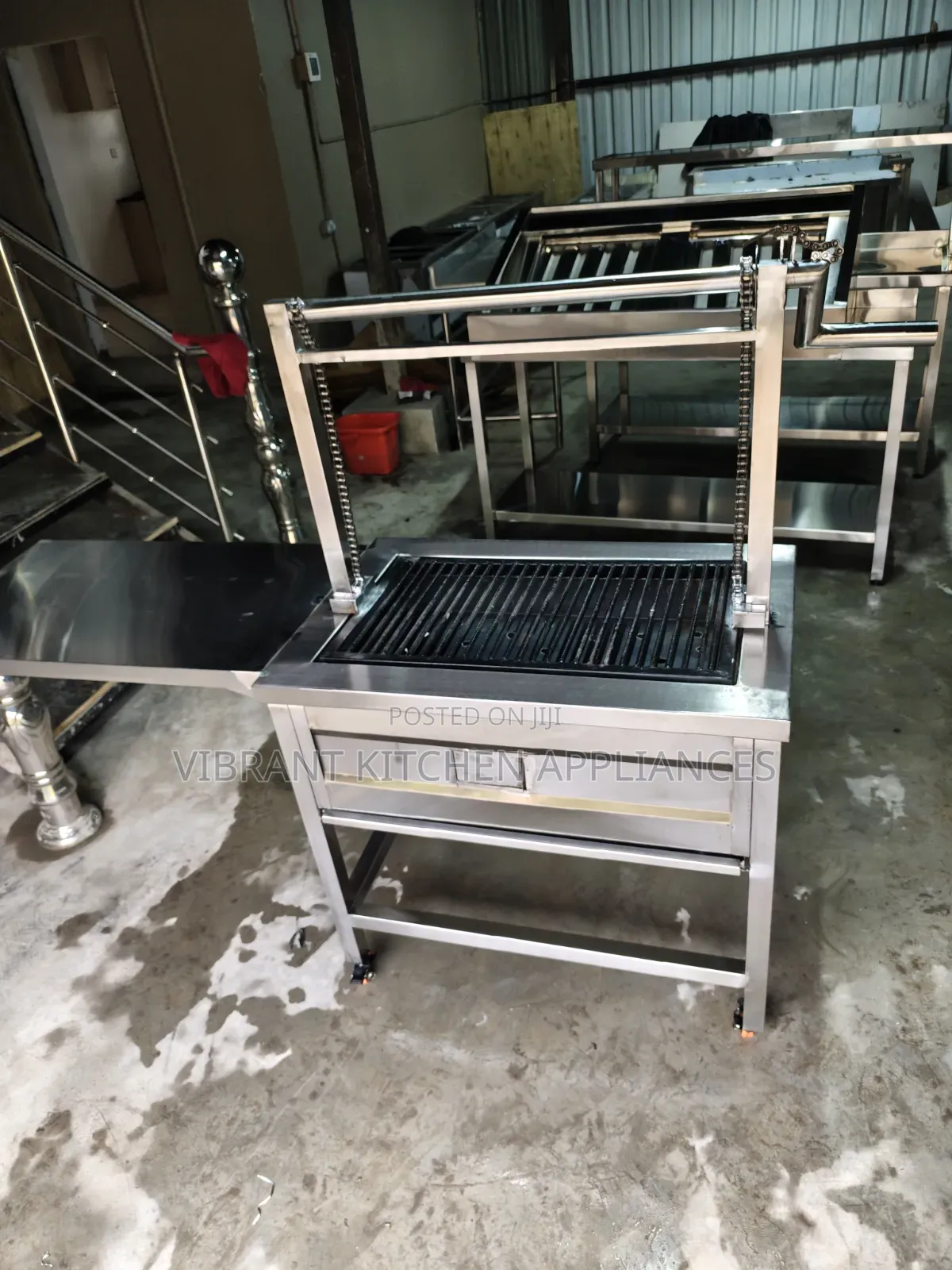Adjustable Stainless Steel Choma Grill