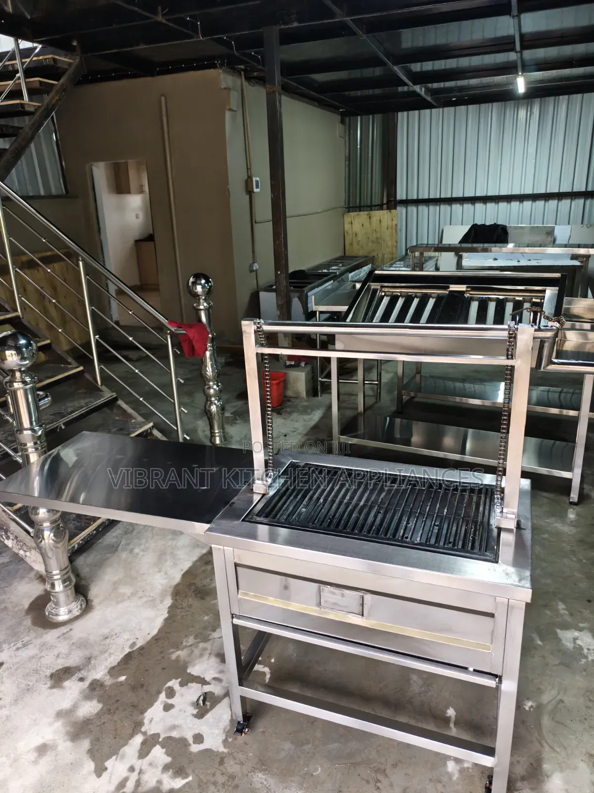 Adjustable Stainless Steel Choma Grill