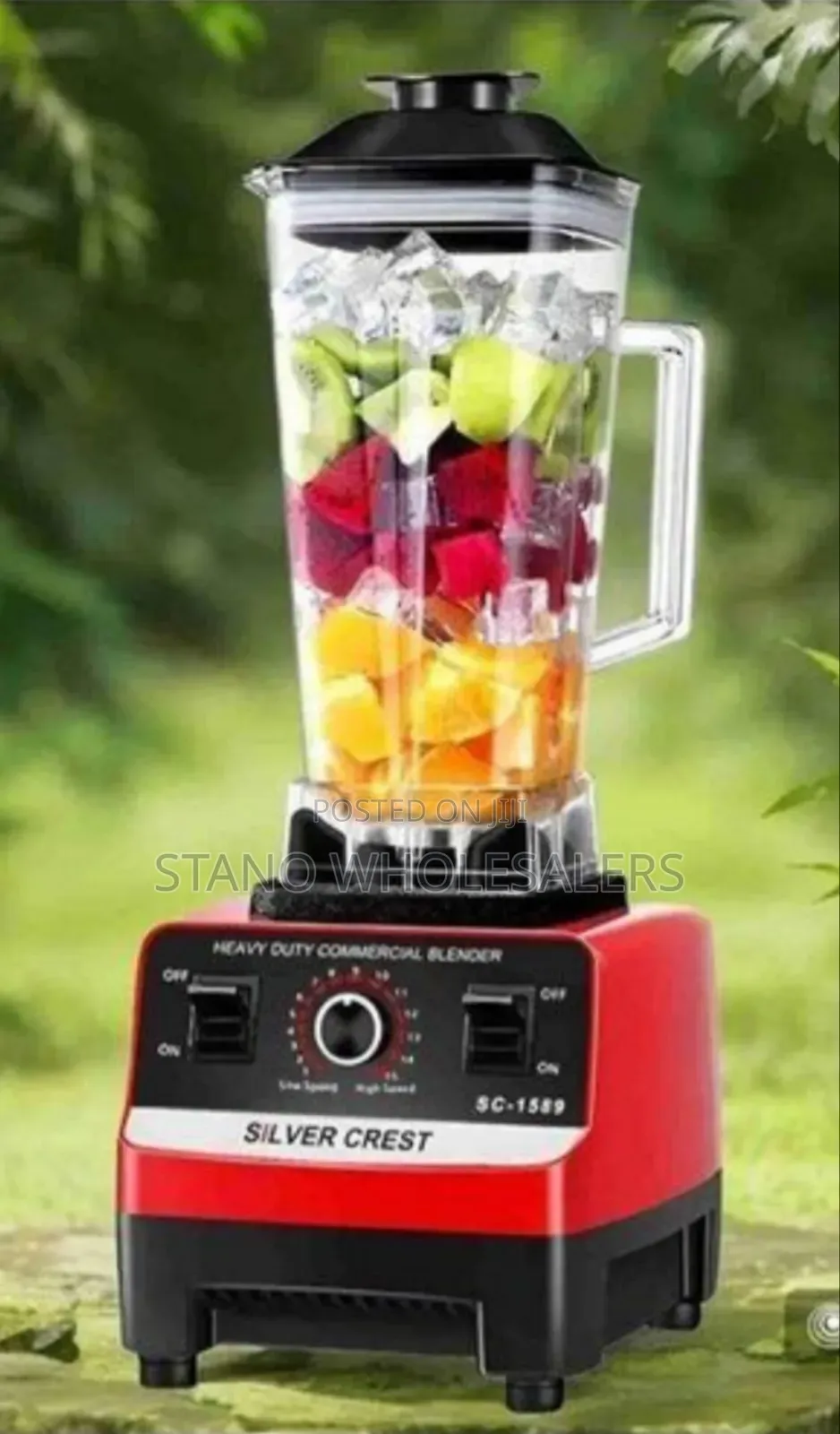 Brand New Silver Crest Commercial Blender