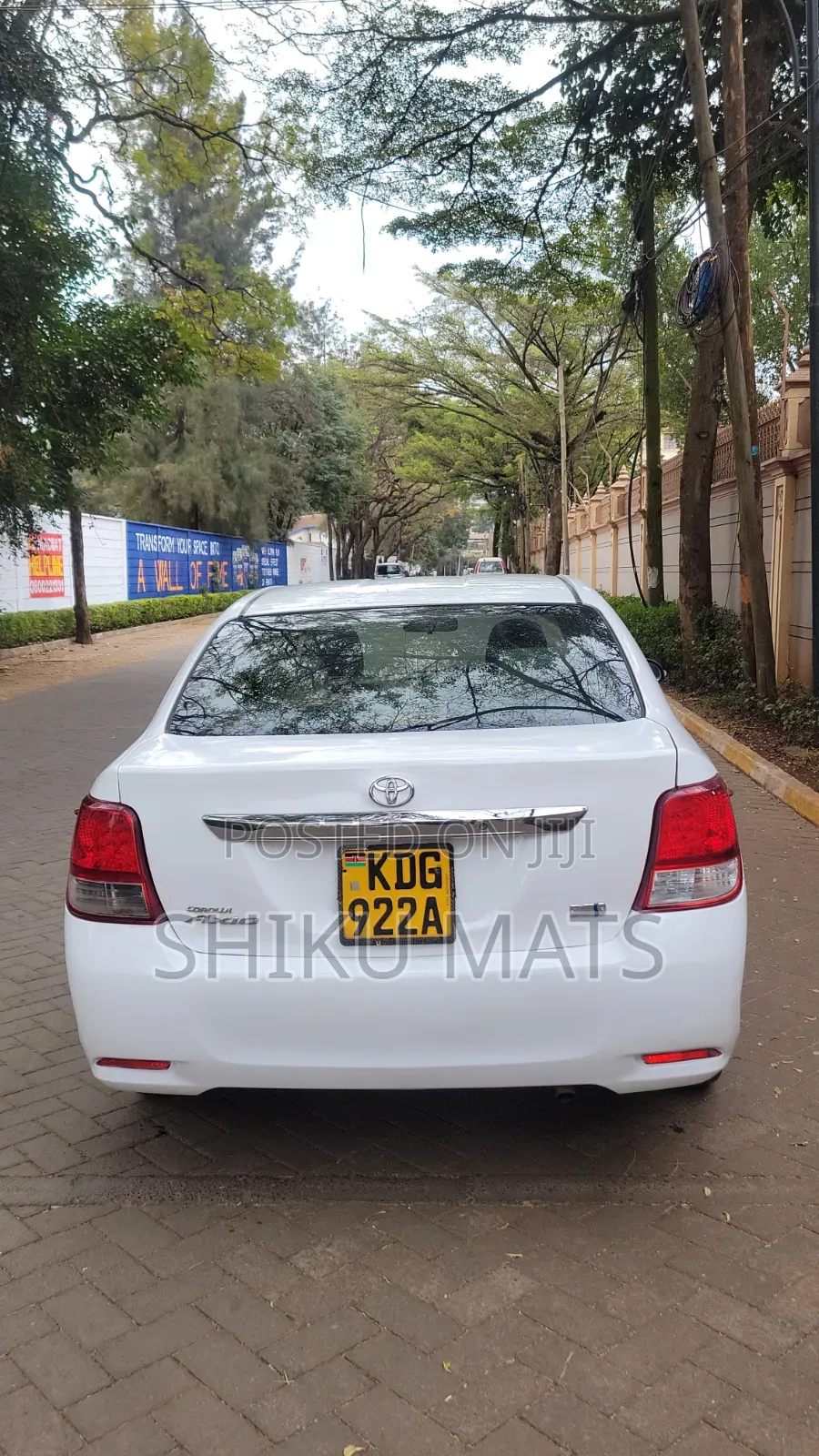 Toyota Axio 2014 Off white