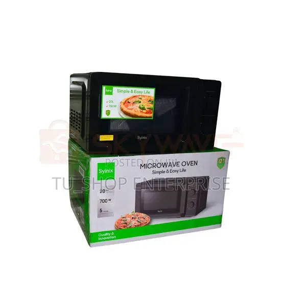 Syinix 20L Manual Microwave Oven – Simple Controls Fast Heating