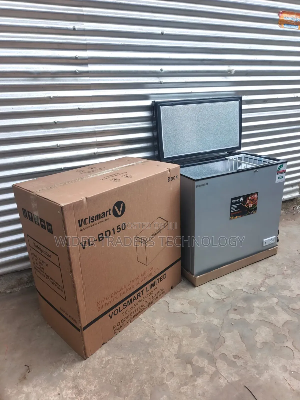 Volsmart VL-BD150 Chest Freezer 150-Litre Capacity Deep Freezer
