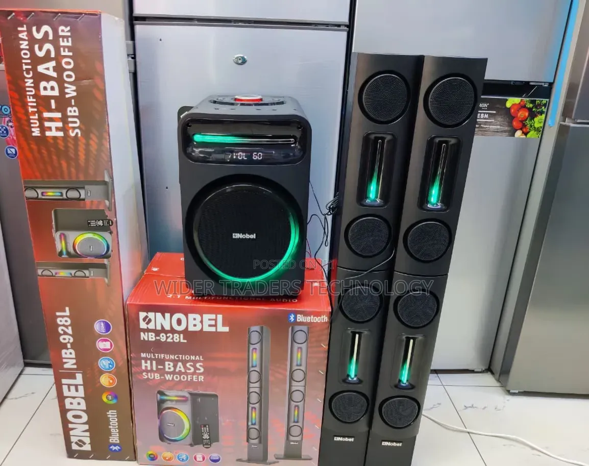 Nobel NB-928L Hi-Bass Subwoofer Bluetooth System