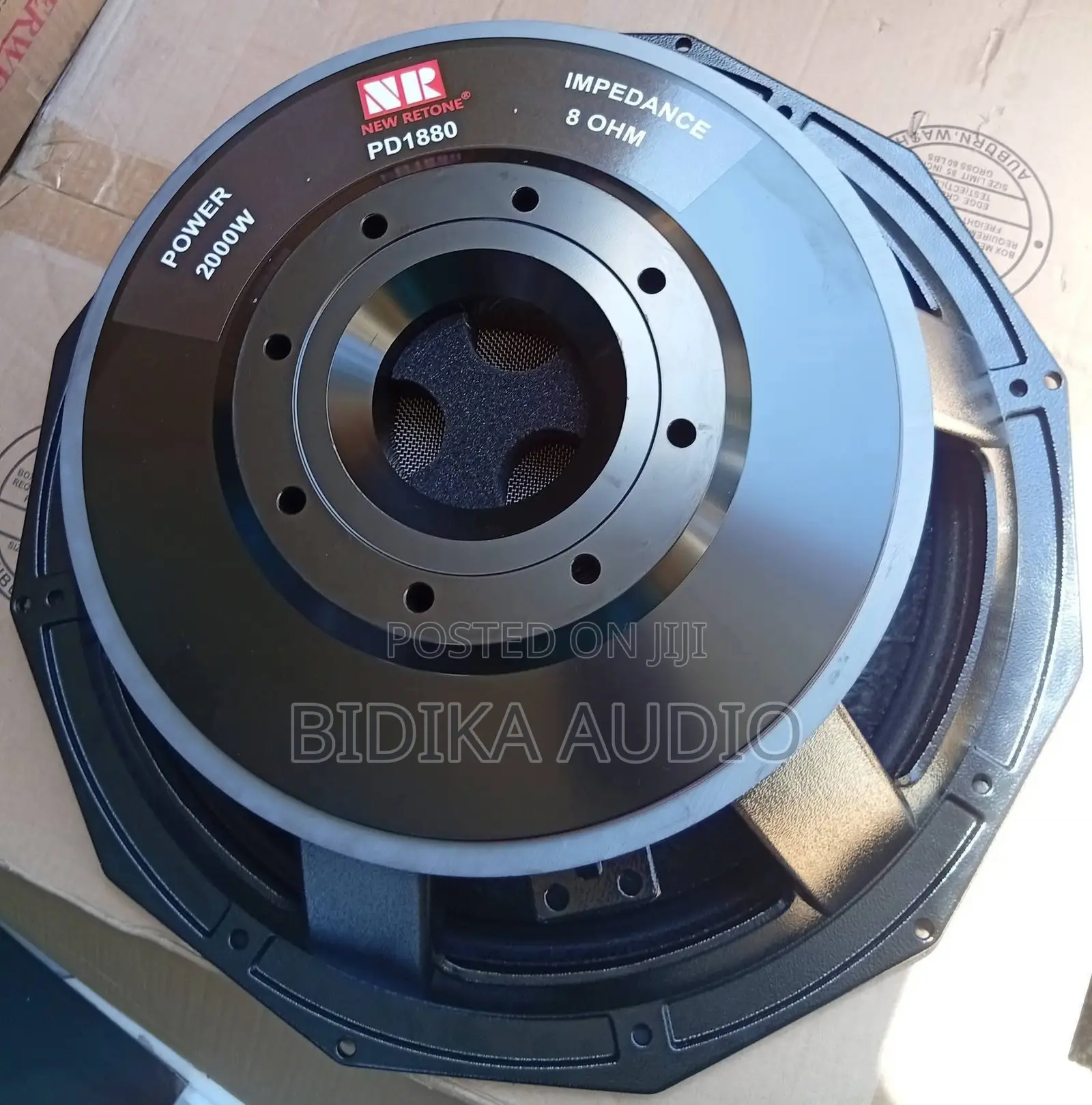 New Retone PD1880 18-Inch Naked Bass Speaker – Massive 2000W Subwoofer