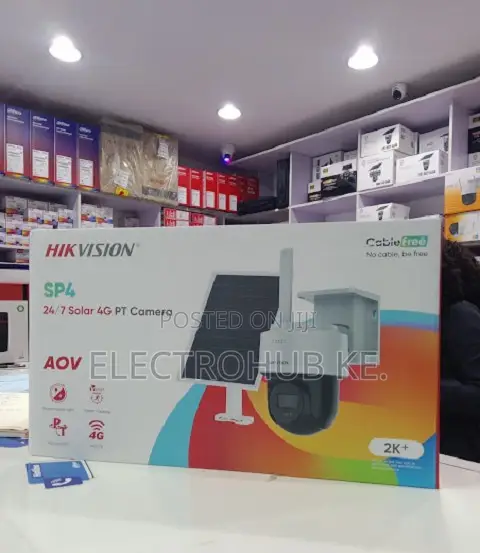 Hikvision SP4 Wireless 4G Solar Outdoor Surveillance Camera
