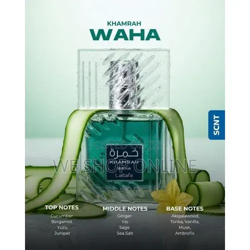 Khamrah Waha by Lattafa Perfumes, 100ml