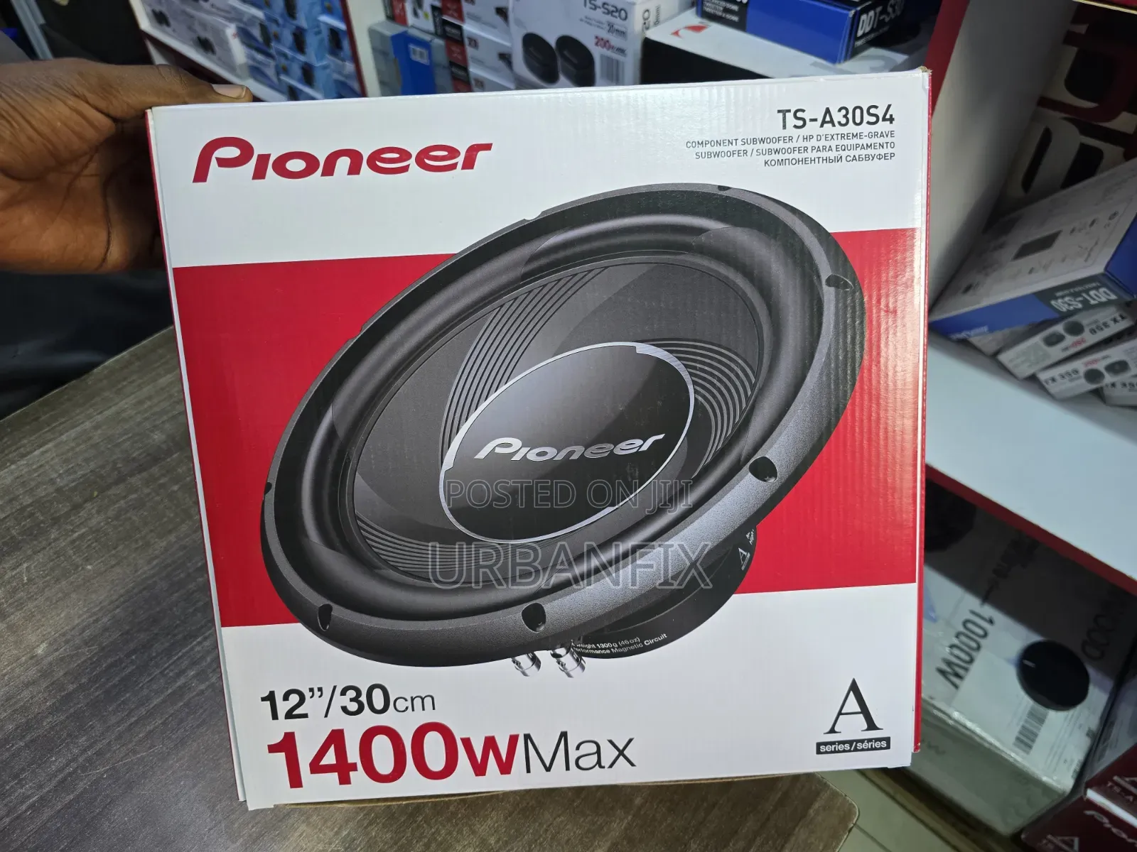 Pioneer Ts-A30s4 1400watts Bass Subwoofer With Cabinet