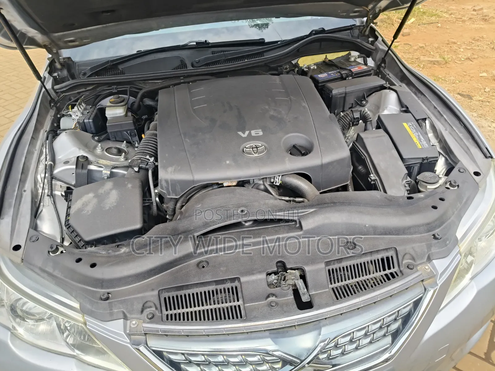 Toyota Mark X 2011 Silver