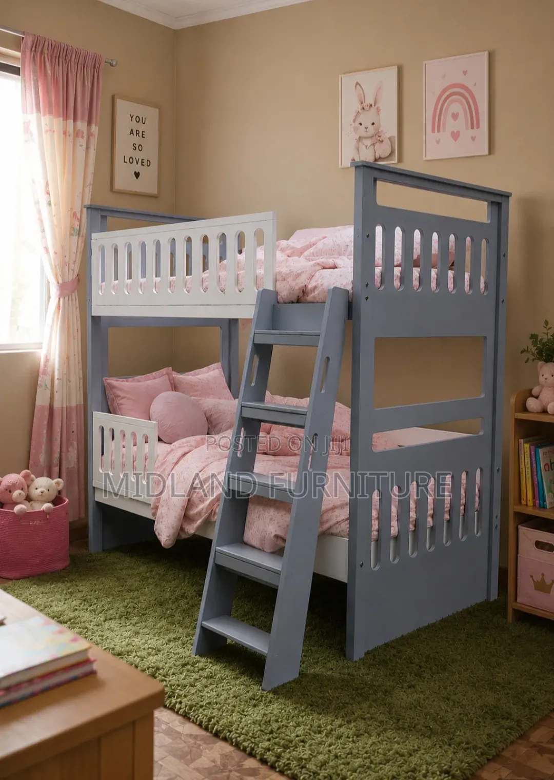 Kid's Double Decker Bed Available on Sale Pay on Delivery