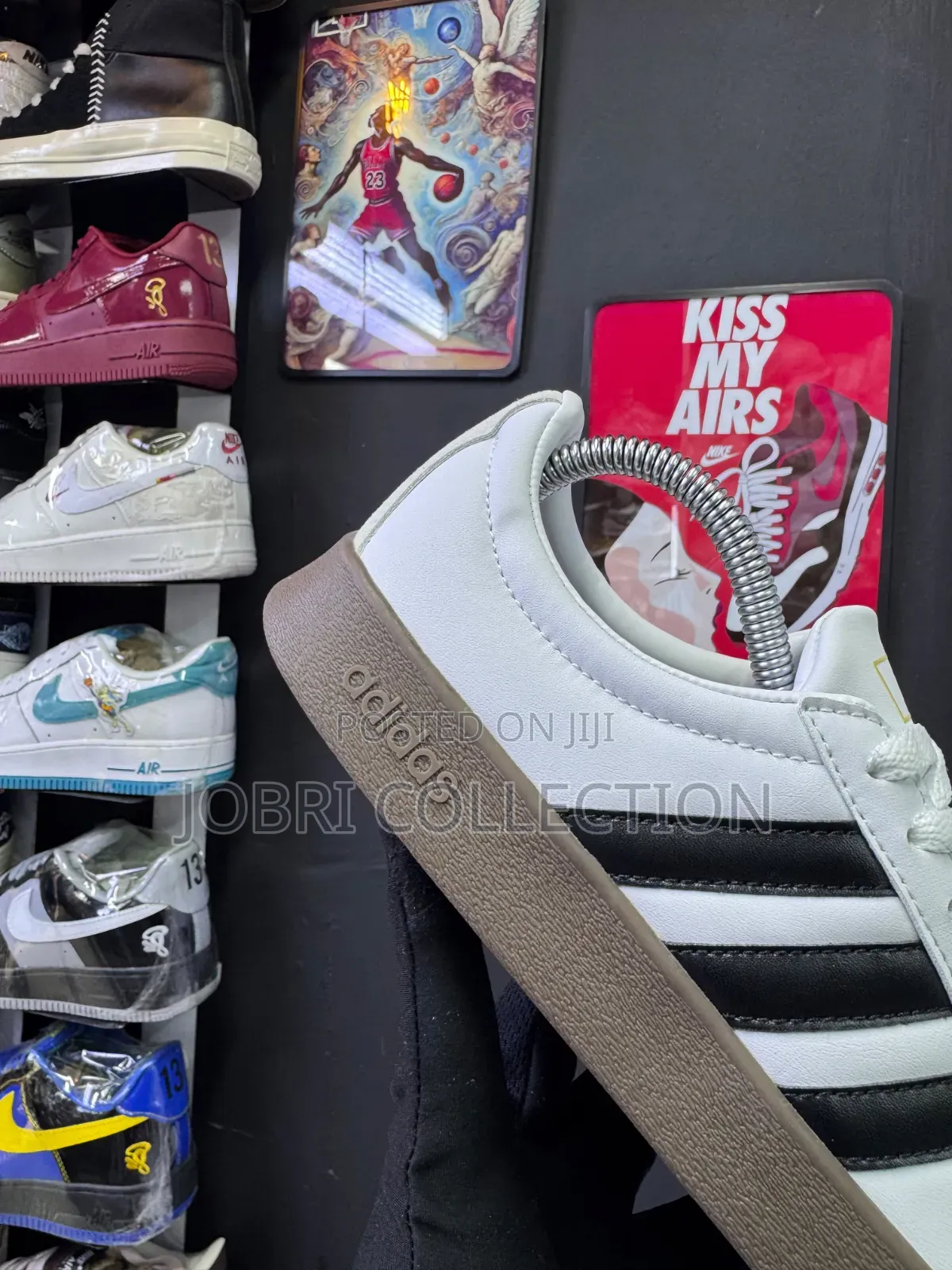 White Adidas VL Court Base Sneakers