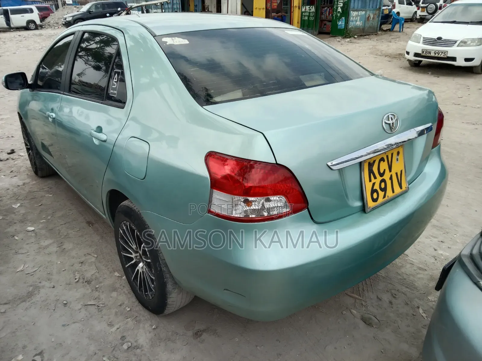 Toyota Belta 2012 Green