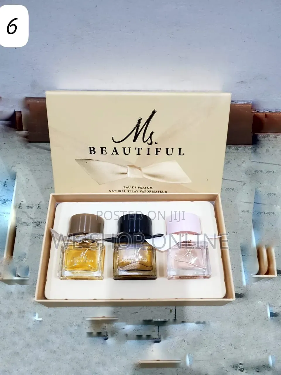Ms Beautiful 3 in 1 Ladies Perfume Set