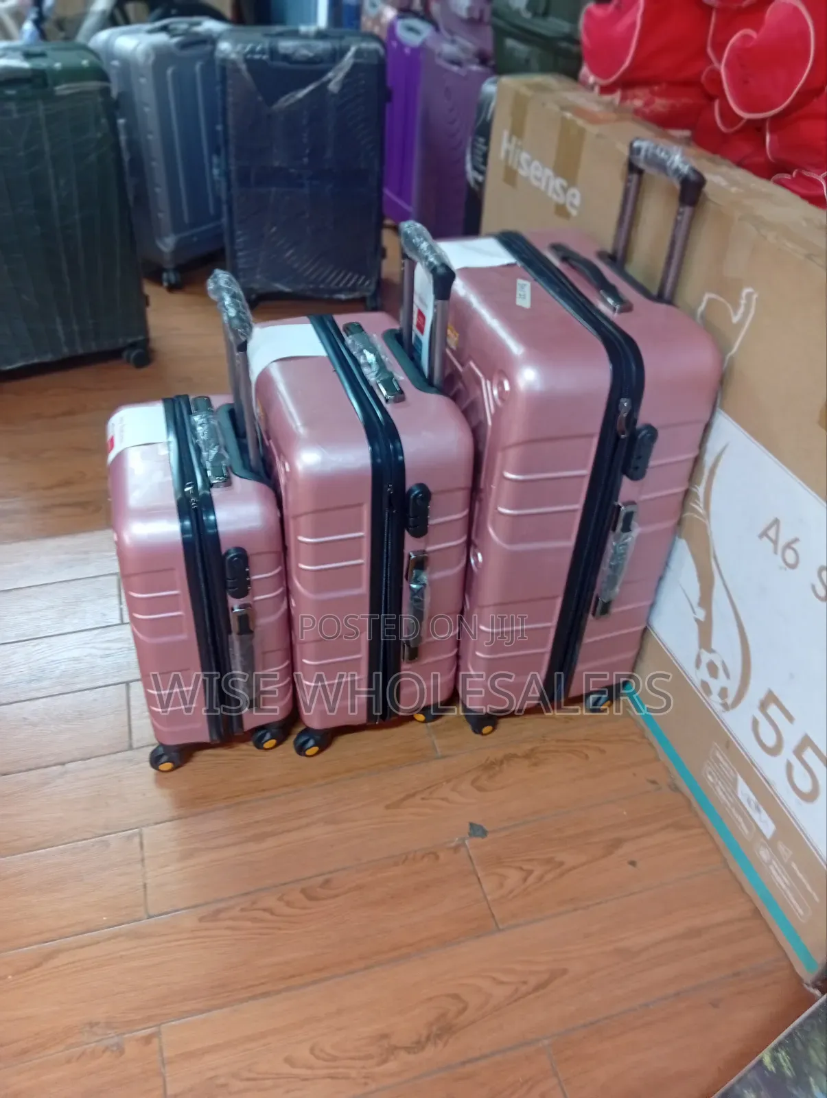 3-in-1 Luxurious Fiber Suitcase√°