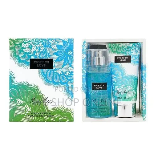 Ladies Perfumed Body Mist + Perfumed Body Lotion Set