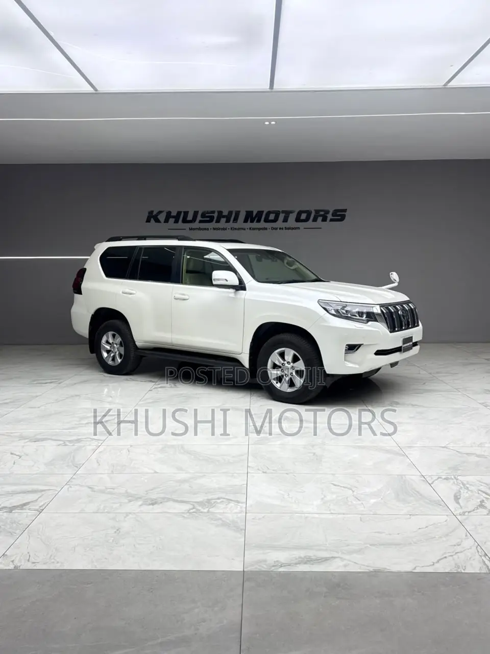 Toyota Land Cruiser Prado 2019 White