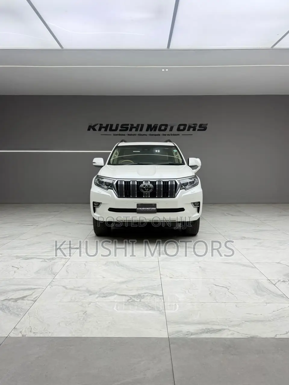 Toyota Land Cruiser Prado 2019 White