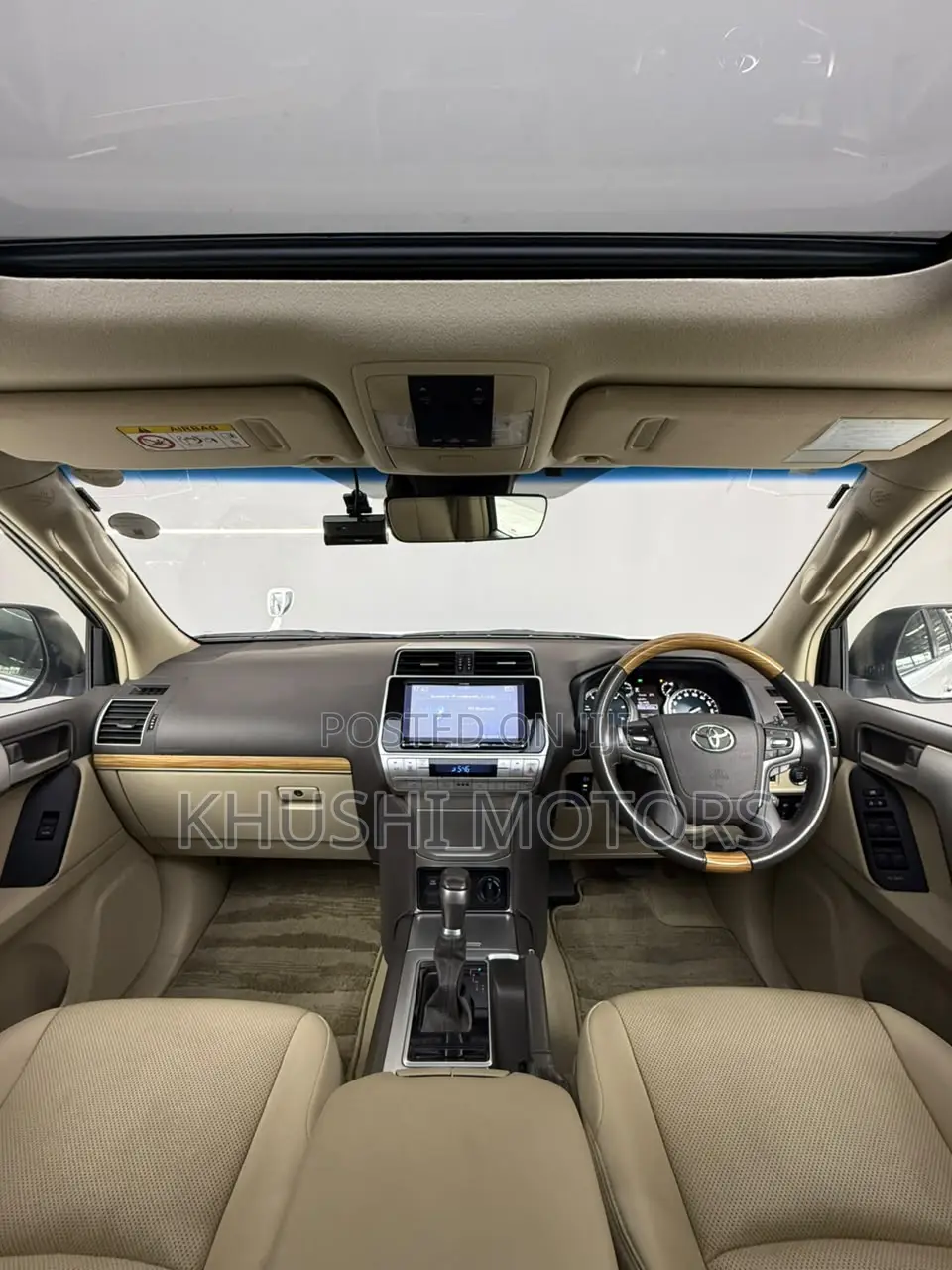 Toyota Land Cruiser Prado 2019 White