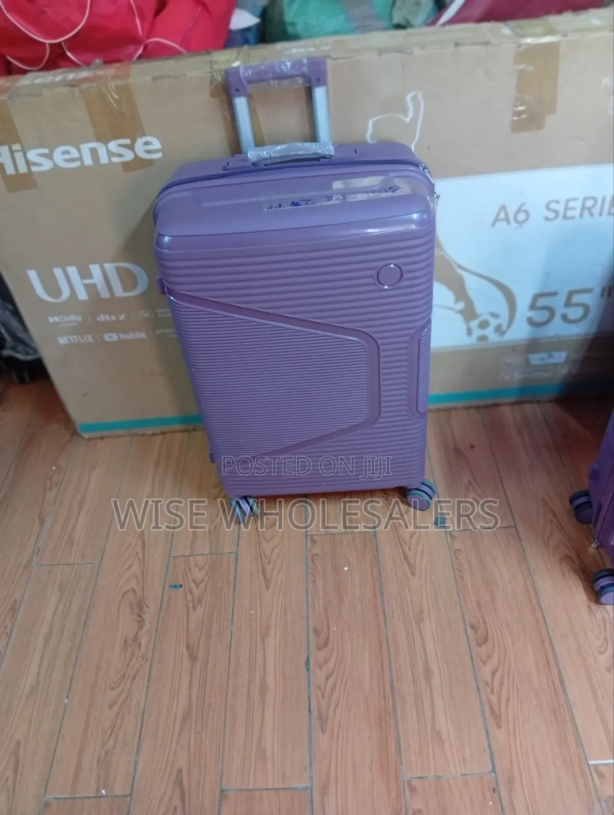 Large Unbreakable Luxurious Rubber Suitcase Travel Bag
