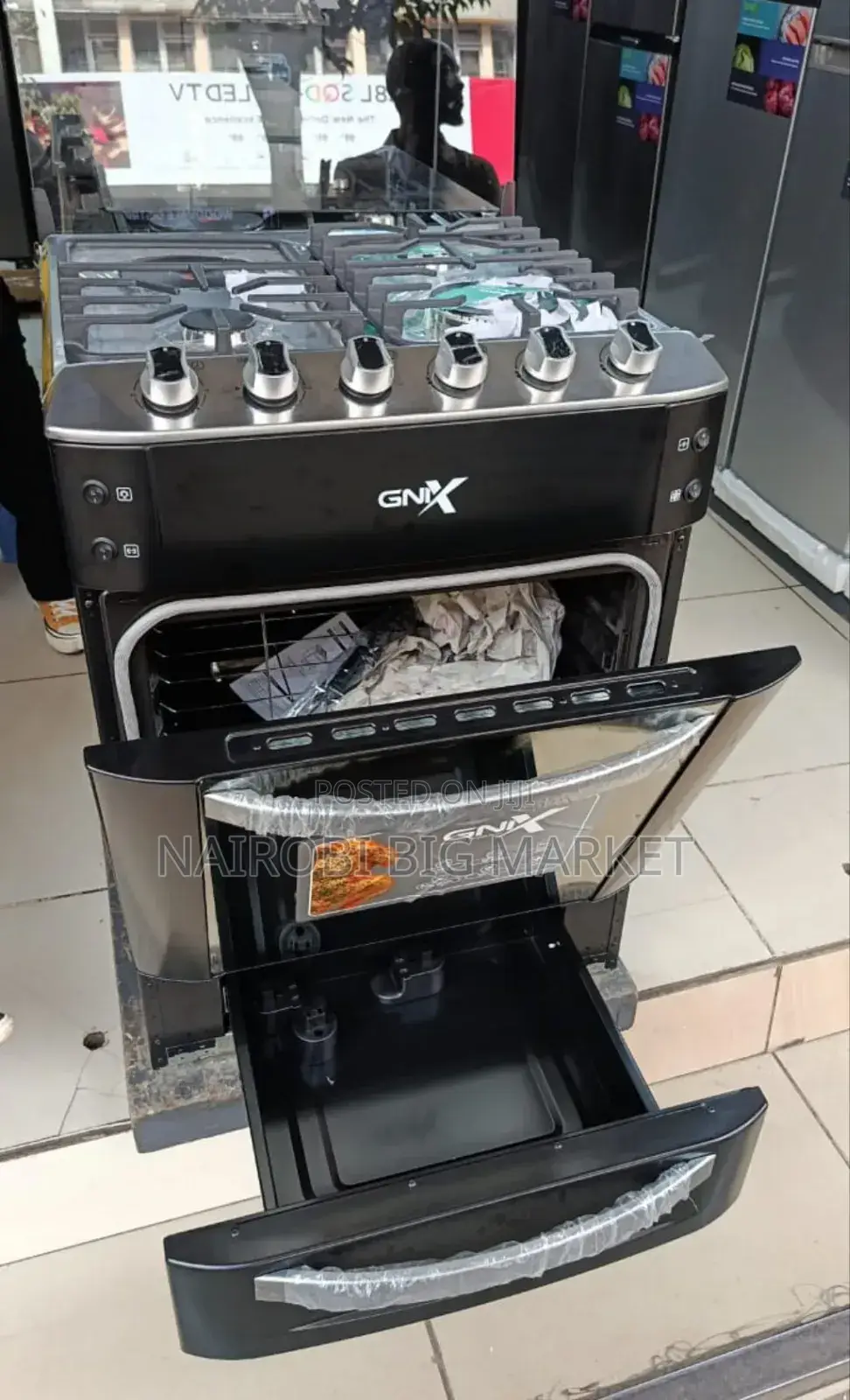 GNIX BLACK – 60×60 Premium Cooker