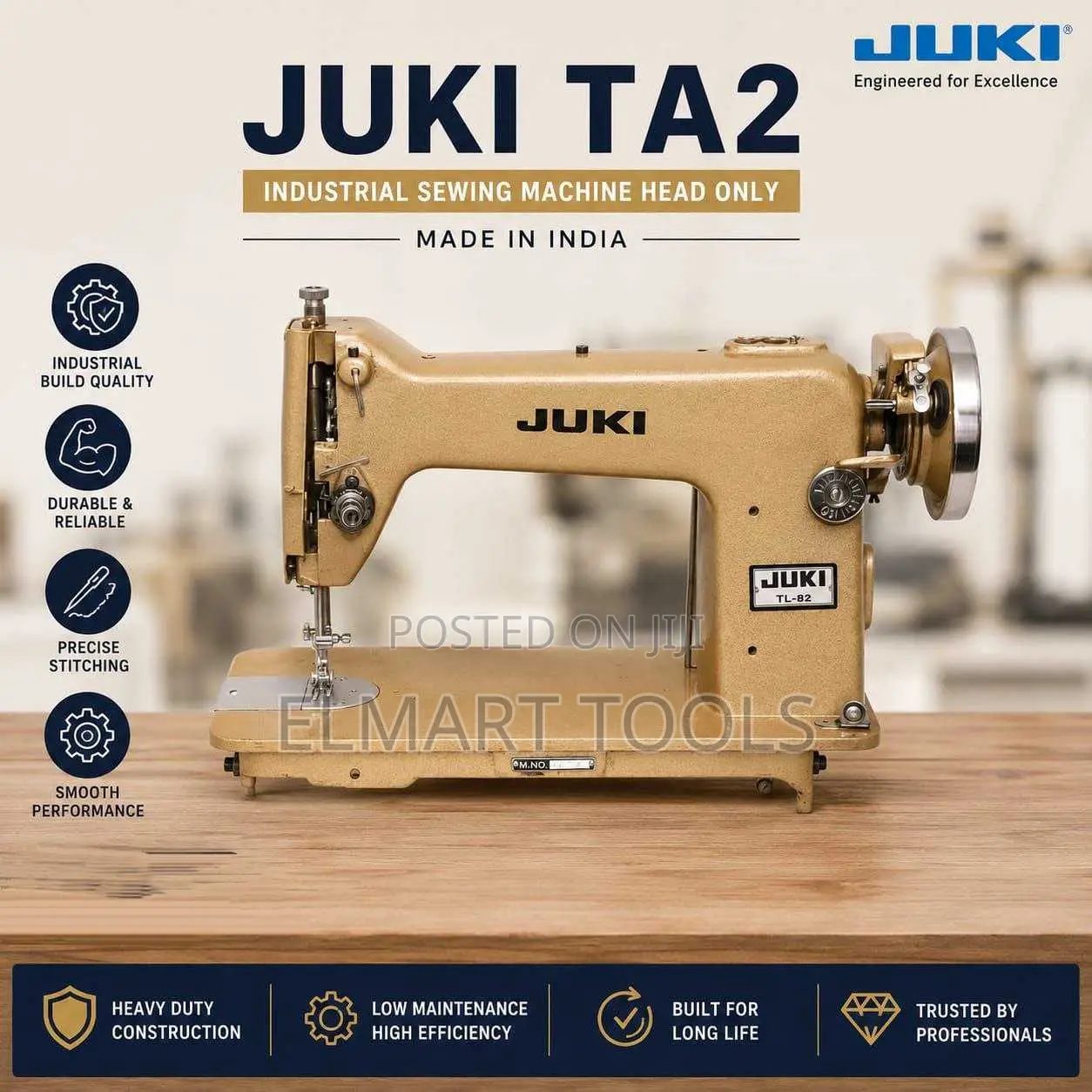 Juki TA2 Industrial Sewing Machine Head