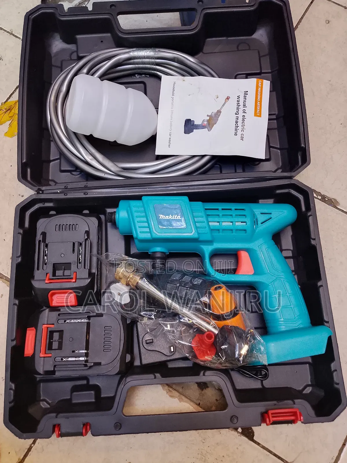 Portable Makita Cordless Car Wash Machine/Cordless Makita Car Wash