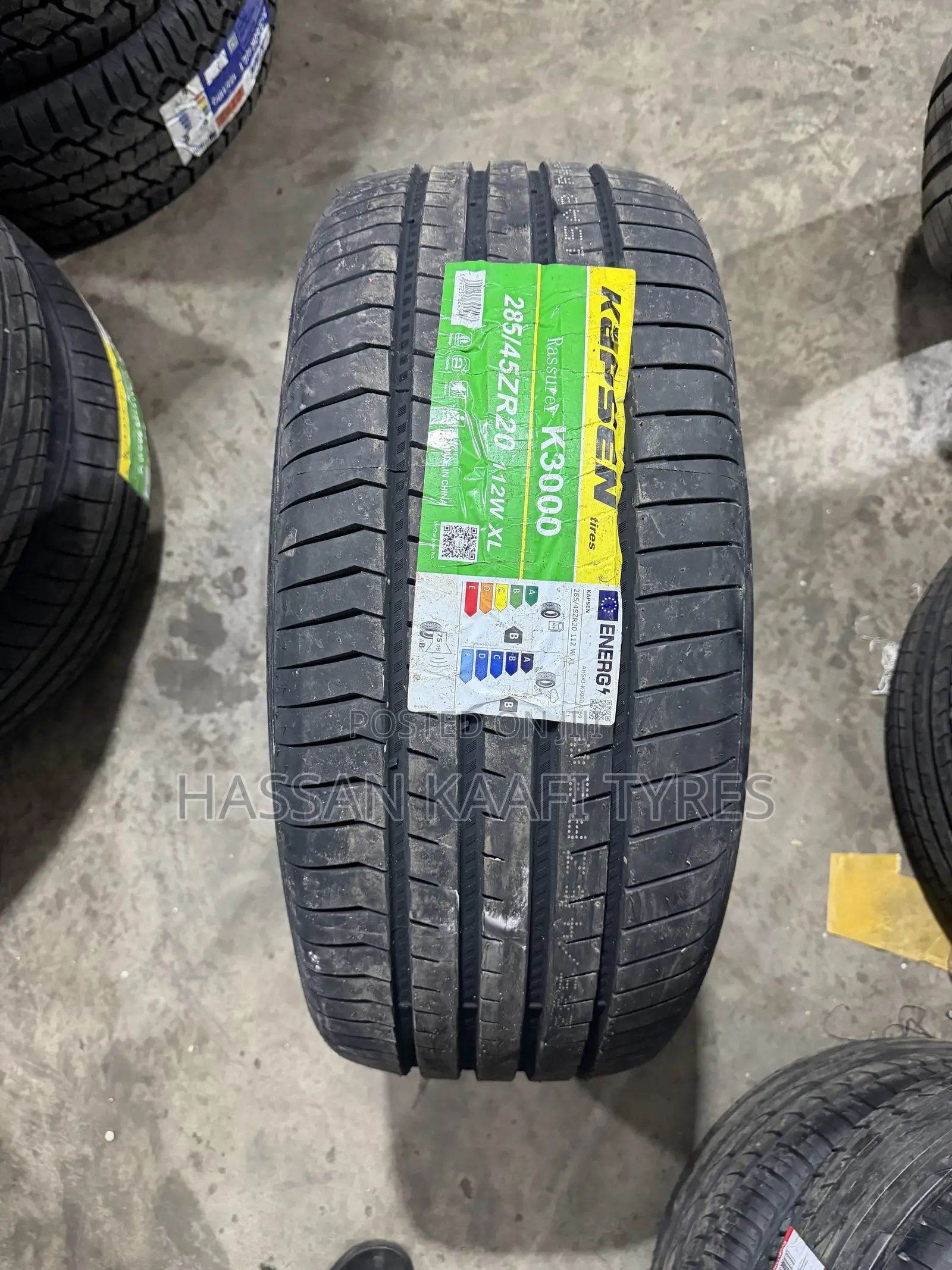 285/45r20 Kapsen Tyre