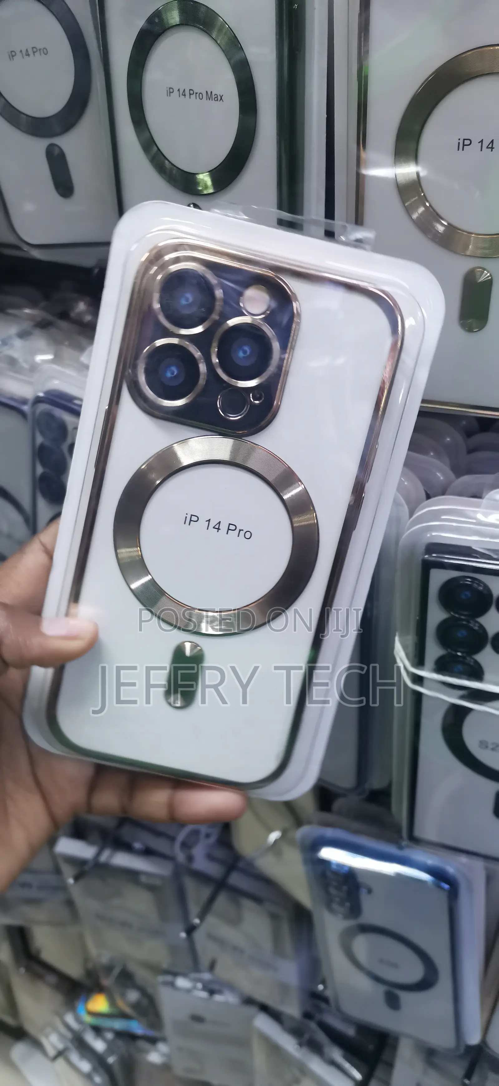 Clear Electroplated MagSafe-compatible iPhone 14 Pro