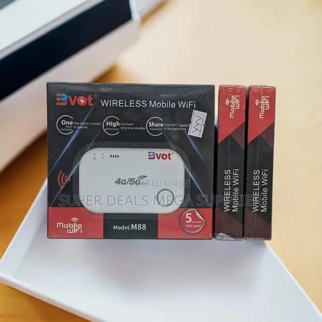 Wireless Compact Bvot 4G LTE Wi-Fi Portable Pocket Mifi Router