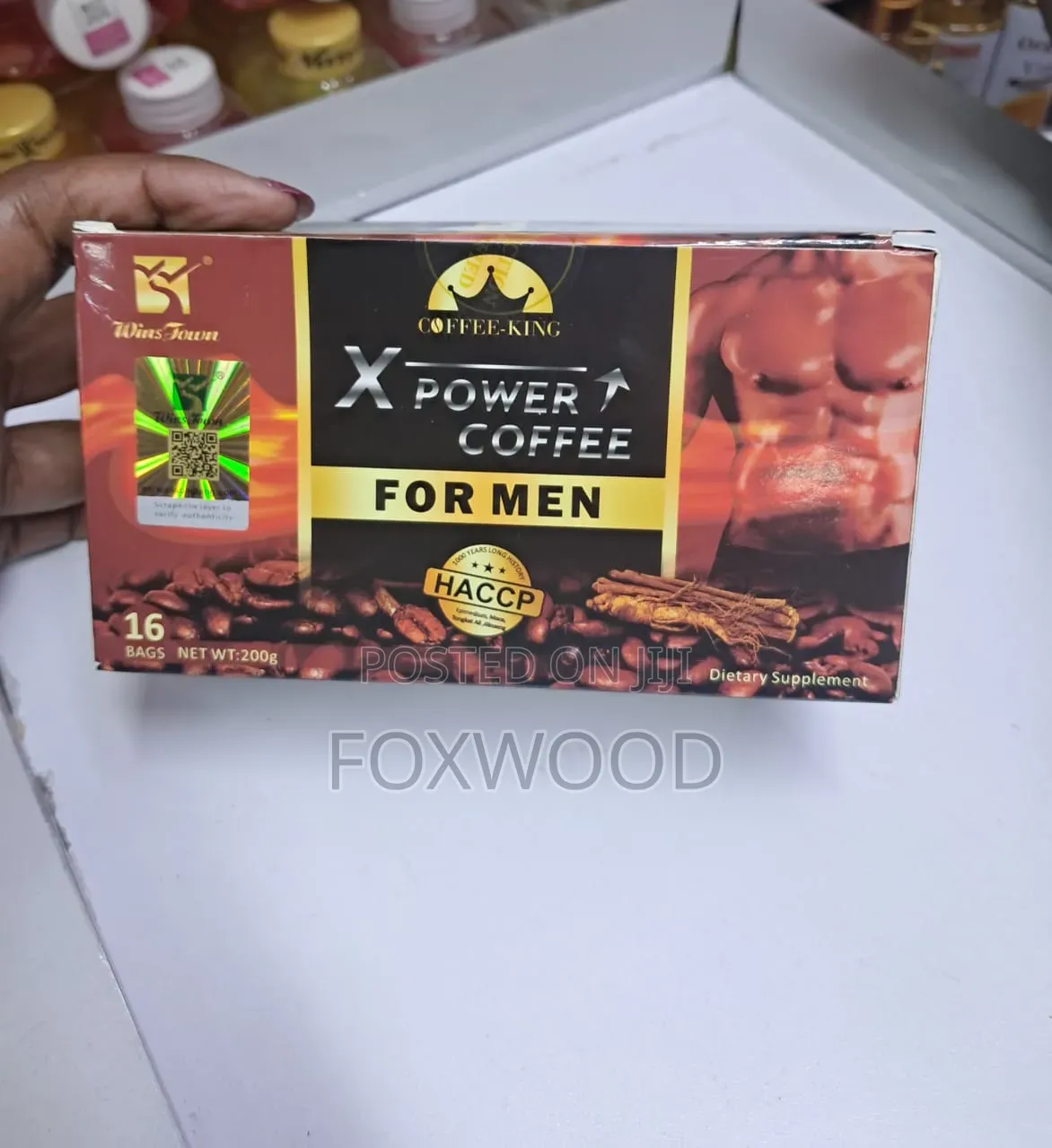 Wins Town Coffee-King X Power Coffee for Men,