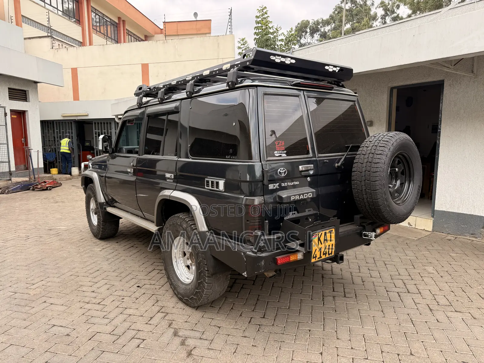 Toyota Land Cruiser Prado 3.0 D 1995 Green