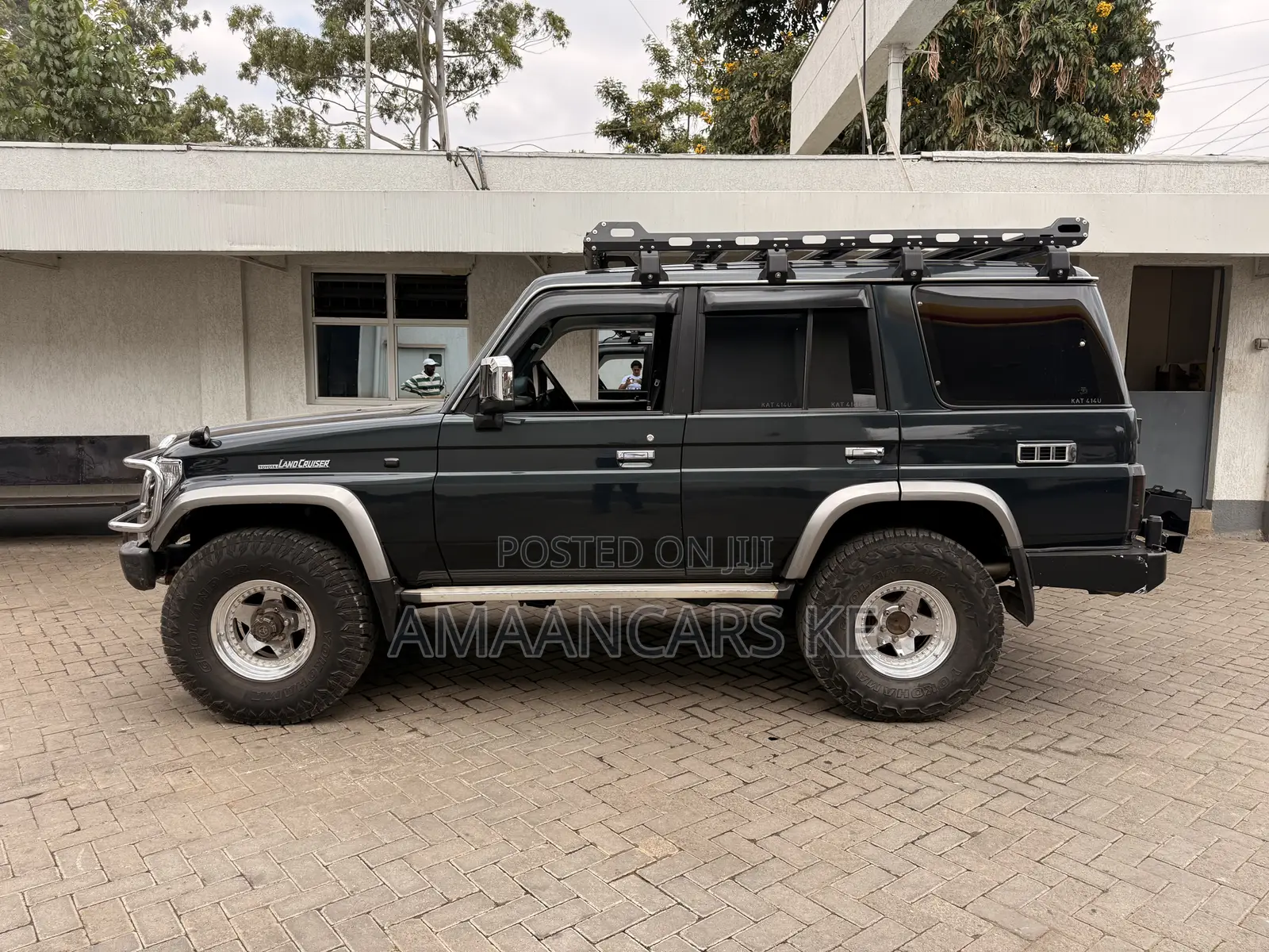 Toyota Land Cruiser Prado 3.0 D 1995 Green