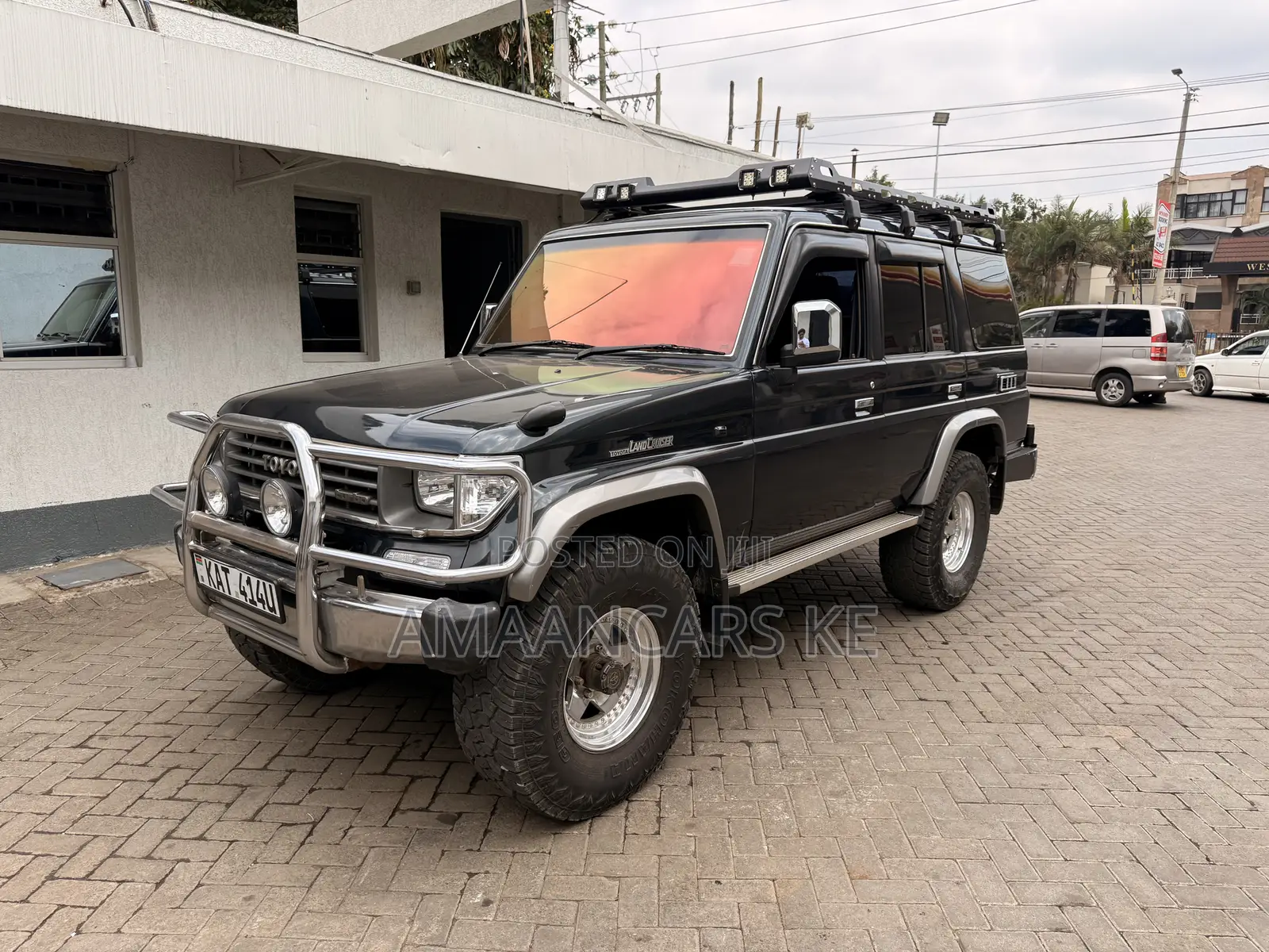 Toyota Land Cruiser Prado 3.0 D 1995 Green