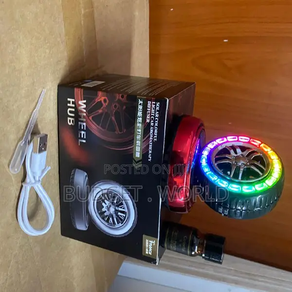 Sun-Powered Wheel Dashboard Air Freshener