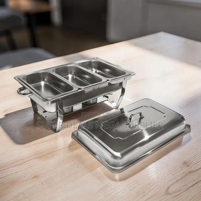 Wholesale Deals 11L Stainless Steel Triple Chafing Dish