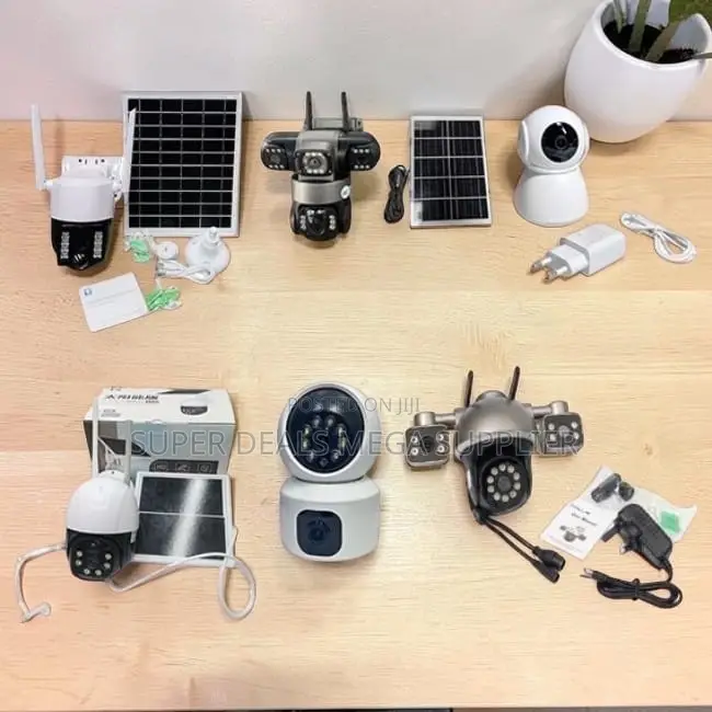 Movement Detection 4G Wifi Dual Triple Lens Solar Cameras Wholesale