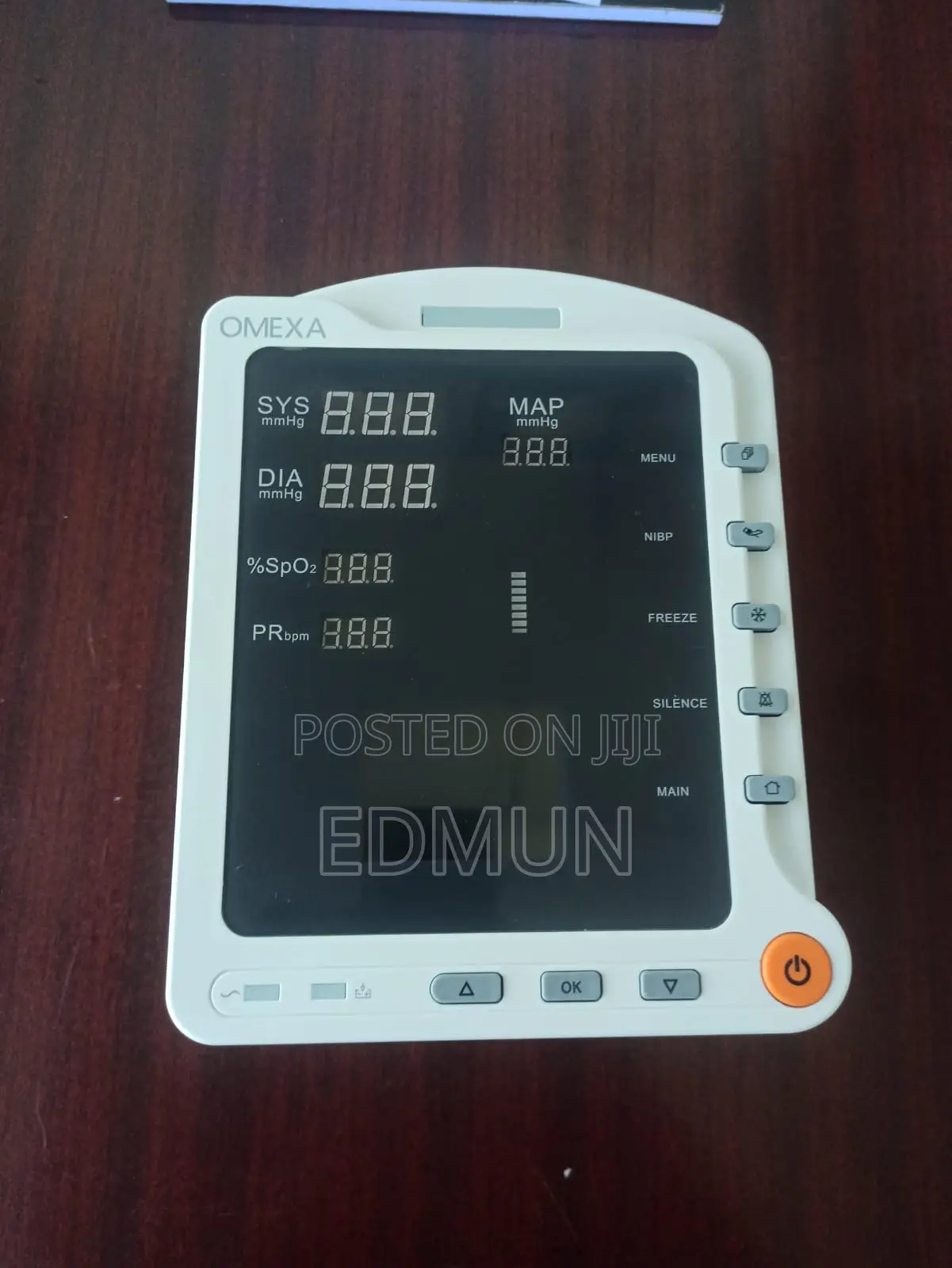 OMEXA 3-Parameter Patient Monitor – SpO2, NIBP & Temperature