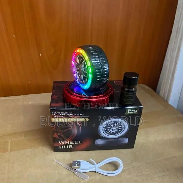 Luxury Solar Wheel Essential Oil Car Diffuser