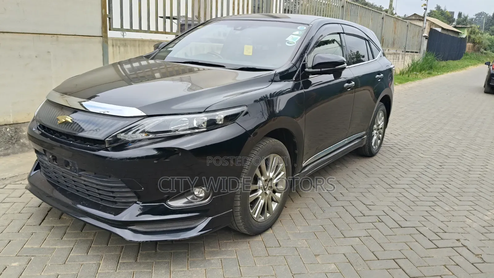Toyota Harrier 2015 Purple