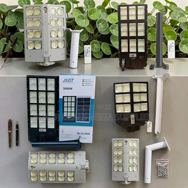 Parking Lot Lighting 100W,2000W,3000W Solar Street Lights Wholesale