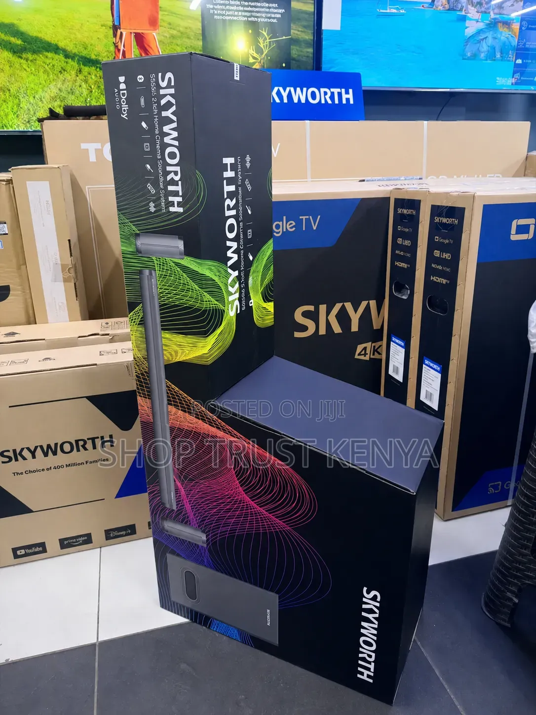 Skyworth SS586 - 5.1CH 630W Dolby Home Theatre Soundbar