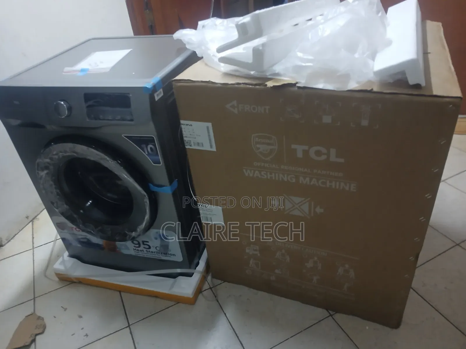 15. TCL 12KG Family Size Wash Spin Laundry Machine