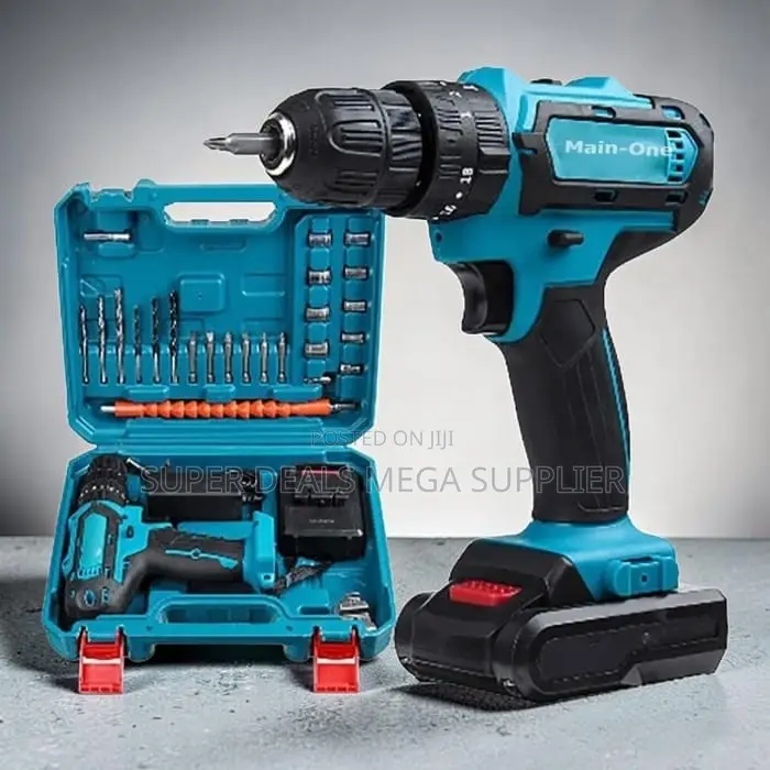 DIY-Friendly Workshop Main-One Cordless Drill With Free Drill Bits